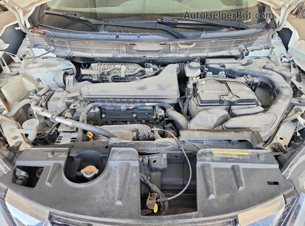 5N1AT2MT4HC818560 2017 NISSAN ROGUE Белый Вид подкапотного пространства
