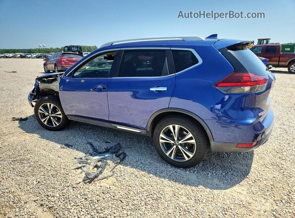 5N1AT2MT4JC810982 2018 NISSAN ROGUE Blue უკანა მარცხენა