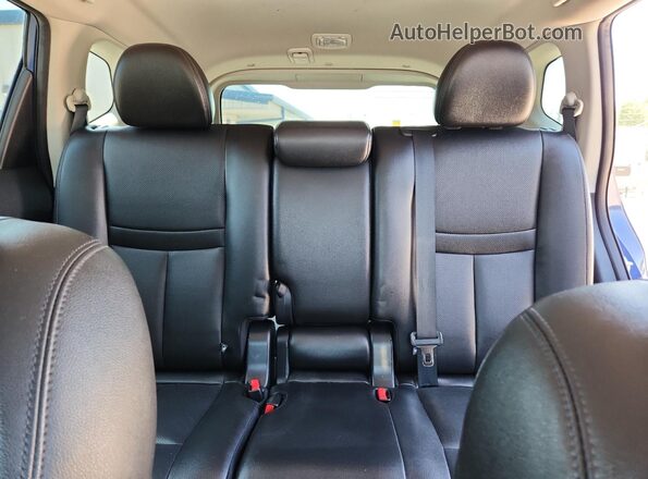 5N1AT2MT4JC810982 2018 NISSAN ROGUE Blue უკანა სავარძლების ხედი