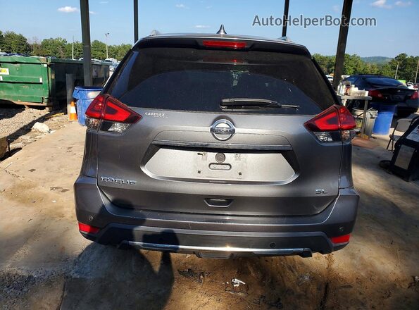 5N1AT2MT4LC703854 2020 NISSAN ROGUE Gray Вид ззаду