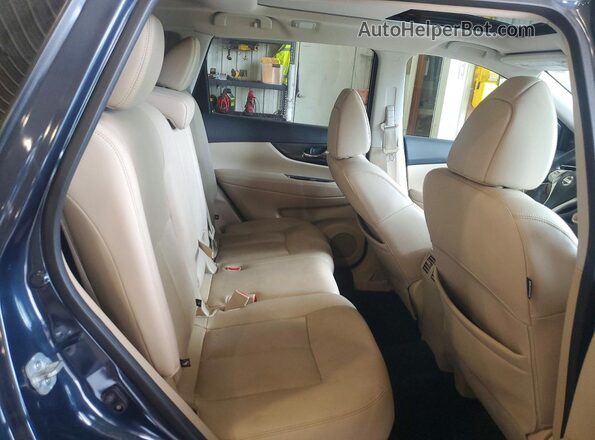5N1AT2MT5GC853011 2016 NISSAN ROGUE Blue Вид задньої частини салону