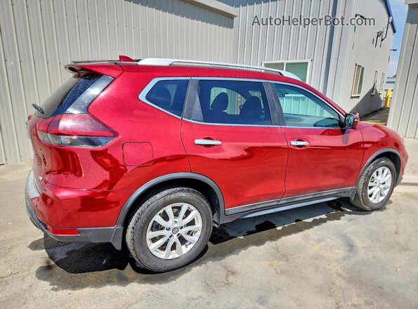5N1AT2MT6JC715775 2018 NISSAN ROGUE Red Задня права чверть
