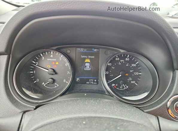 5N1AT2MT6JC747688 2018 NISSAN ROGUE Gray Вид щитка приладів
