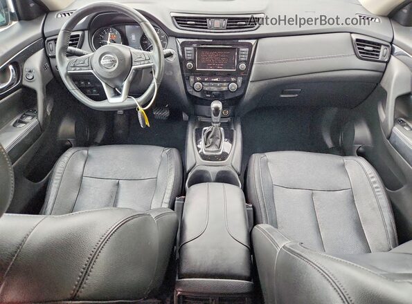 5N1AT2MT6JC747688 2018 NISSAN ROGUE Gray Вид панелі приладів