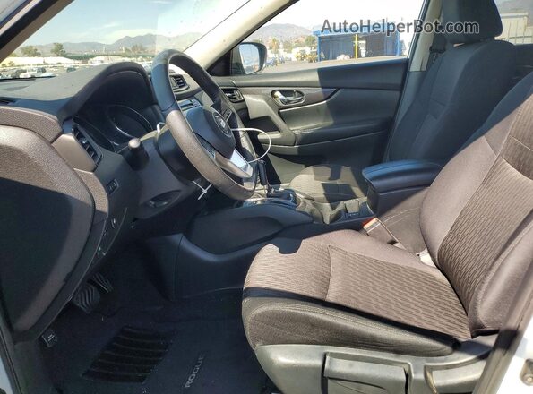 5N1AT2MT6KC704759 2019 NISSAN ROGUE White Widok wnętrza z przodu