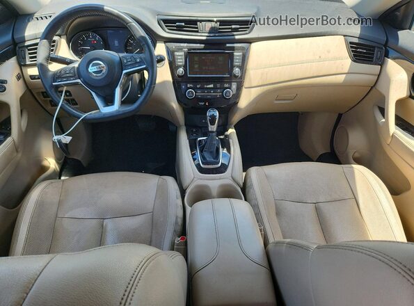 5N1AT2MT6KC740421 2019 NISSAN ROGUE Green წინა პანელის ხედი