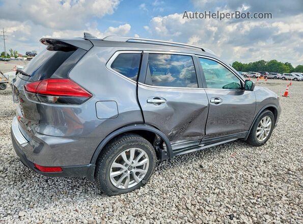 5N1AT2MT7HC886044 2017 NISSAN ROGUE Gray Trasero derecho