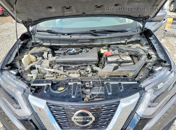 5N1AT2MT7HC886044 2017 NISSAN ROGUE Gray Vista interior trasera