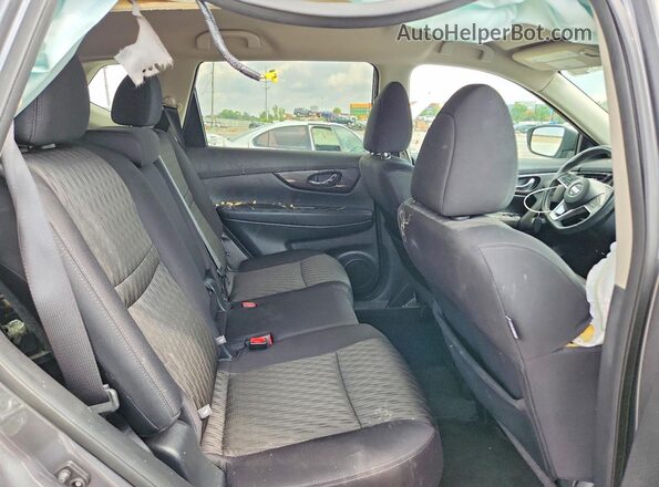 5N1AT2MT7HC886044 2017 NISSAN ROGUE Gray Vista de los asientos traseros