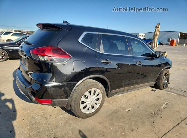 5N1AT2MT8JC750401 2018 NISSAN ROGUE Черный Задняя правая четверть
