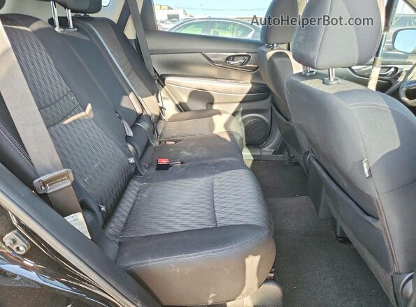5N1AT2MT8JC750401 2018 NISSAN ROGUE Черный Вид задних сидений