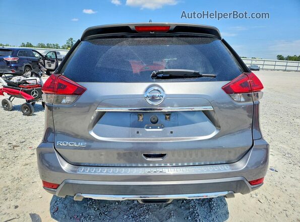5N1AT2MT8JC828417 2018 NISSAN ROGUE Gray უკანა ხედი
