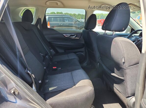 5N1AT2MT8JC828417 2018 NISSAN ROGUE Gray უკანა სალონის ხედი
