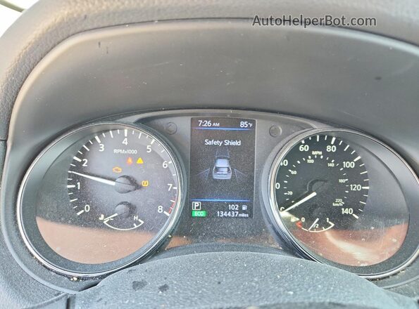 5N1AT2MT8JC828417 2018 NISSAN ROGUE Gray ხელსაწყოთა პანელის ხედი