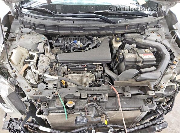 5N1AT2MT8KC811439 2019 NISSAN ROGUE Silver Vista interior trasera