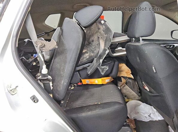 5N1AT2MT8KC811439 2019 NISSAN ROGUE Silver Vista de los asientos traseros