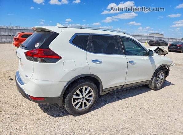 5N1AT2MTXHC840482 2017 NISSAN ROGUE Белый Задняя правая четверть