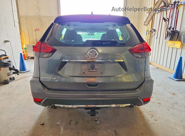 5N1AT2MTXJC758239 2018 NISSAN ROGUE Gray Հետևի տեսք