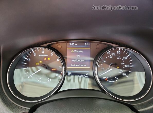 5N1AT2MTXJC758239 2018 NISSAN ROGUE Gray Սարքավորումների վահանակի տեսք