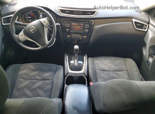 5N1AT2MV0GC916713 2016 NISSAN ROGUE White წინა პანელის ხედი