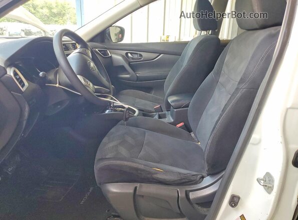5N1AT2MV0GC916713 2016 NISSAN ROGUE White წინა სალონის ხედი