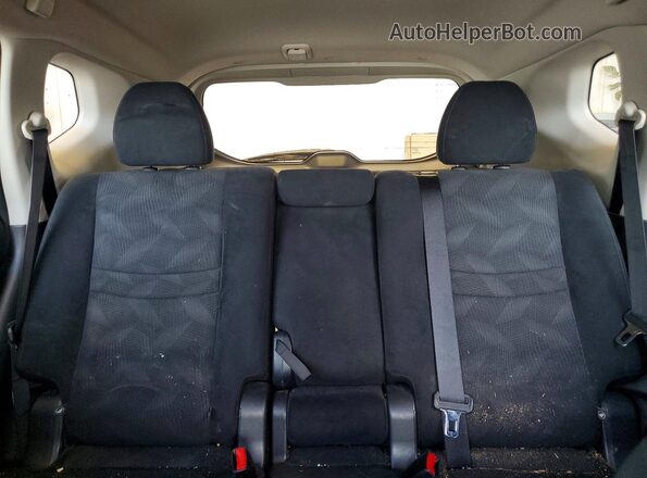5N1AT2MV0GC916713 2016 NISSAN ROGUE White უკანა სავარძლების ხედი