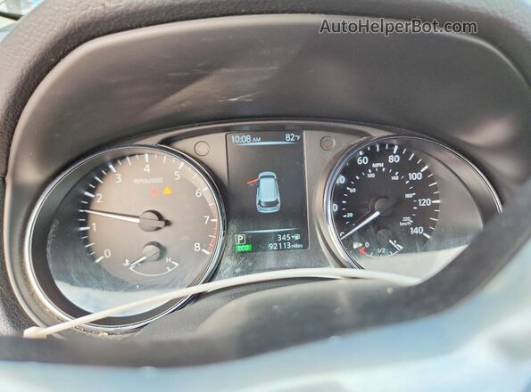 5N1AT2MV0HC746600 2017 NISSAN ROGUE Gray ხელსაწყოთა პანელის ხედი