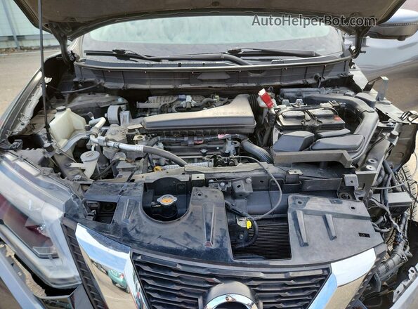 5N1AT2MV0HC746600 2017 NISSAN ROGUE Gray ძრავის განყოფილების ხედი