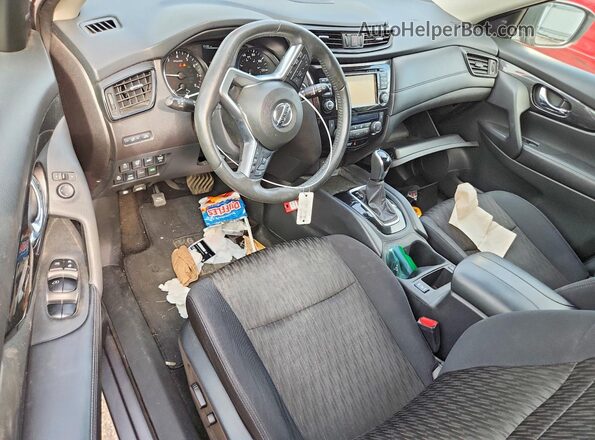 5N1AT2MV0HC746600 2017 NISSAN ROGUE Gray წინა პანელის ხედი
