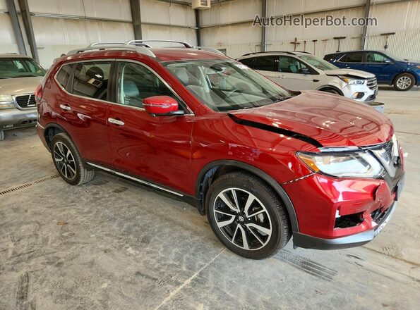 5N1AT2MV0LC747531 2020 NISSAN ROGUE Red Передня права чверть