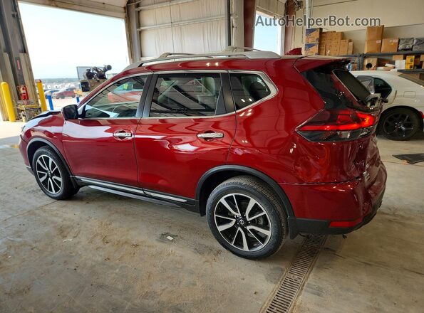 5N1AT2MV0LC747531 2020 NISSAN ROGUE Red Задня ліва чверть