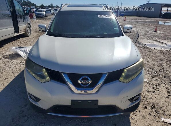 5N1AT2MV1GC793164 2016 NISSAN ROGUE White Դիմացի տեսք