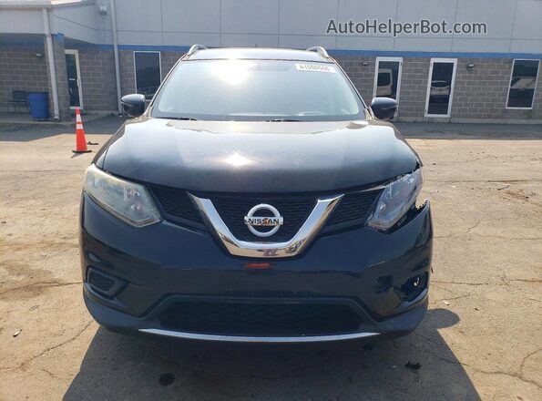 5N1AT2MV1GC923296 2016 NISSAN ROGUE Черный Вид спереди