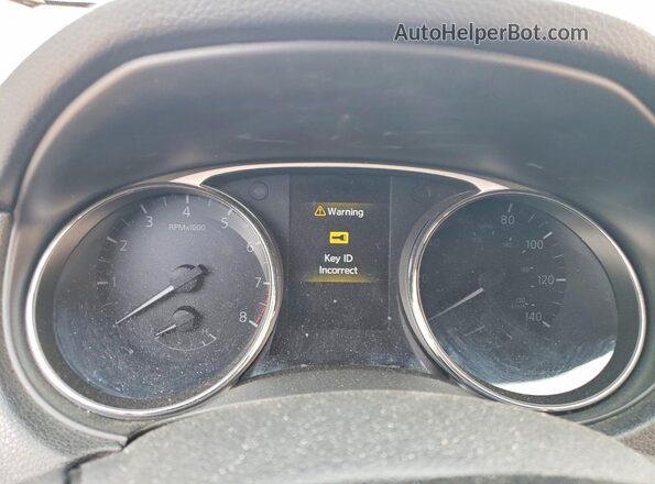 5N1AT2MV1GC923296 2016 NISSAN ROGUE Черный Вид щитка приборов