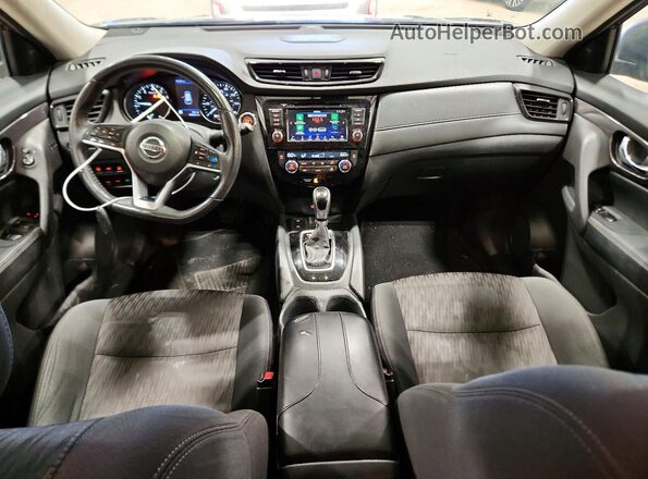 5N1AT2MV1KC843358 2019 NISSAN ROGUE Black Dashboard view