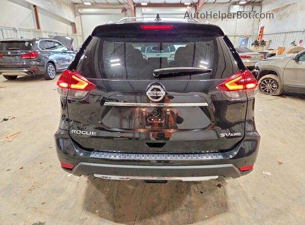 5N1AT2MV1KC843358 2019 NISSAN ROGUE Black Rear view