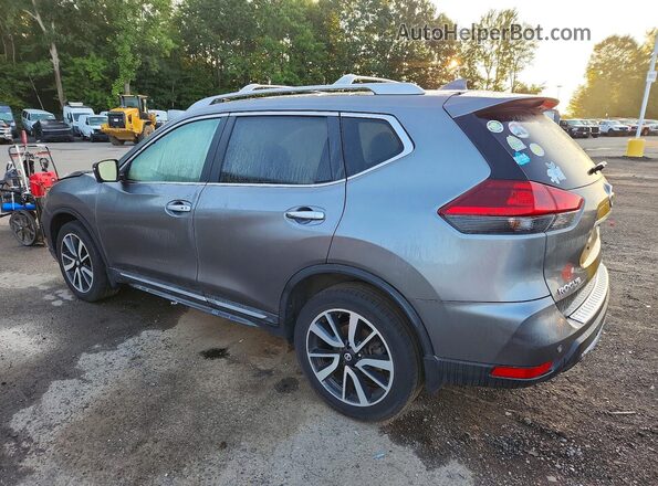 5N1AT2MV1LC753337 2020 NISSAN ROGUE Gray Trasero izquierdo