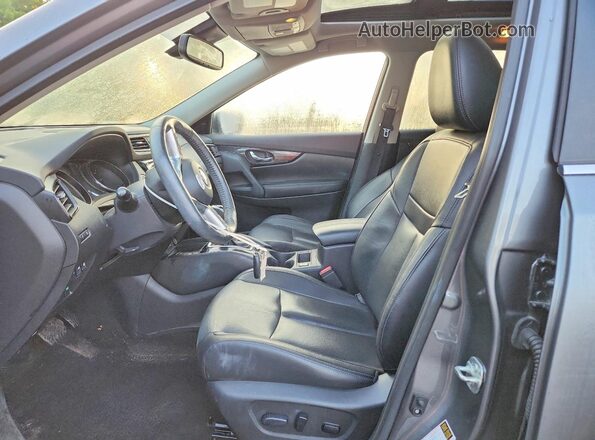 5N1AT2MV1LC753337 2020 NISSAN ROGUE Gray Vista interior delantera