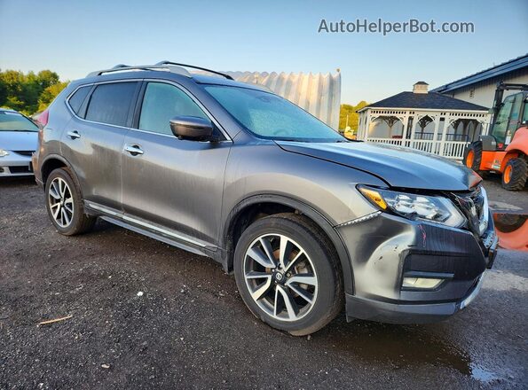 5N1AT2MV1LC753337 2020 NISSAN ROGUE Gray Delantero derecho