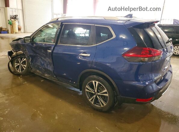 5N1AT2MV1LC810832 2020 NISSAN ROGUE Blue Հետևի ձախ