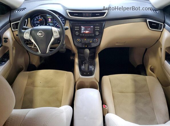 5N1AT2MV2GC803121 2016 NISSAN ROGUE Red წინა პანელის ხედი