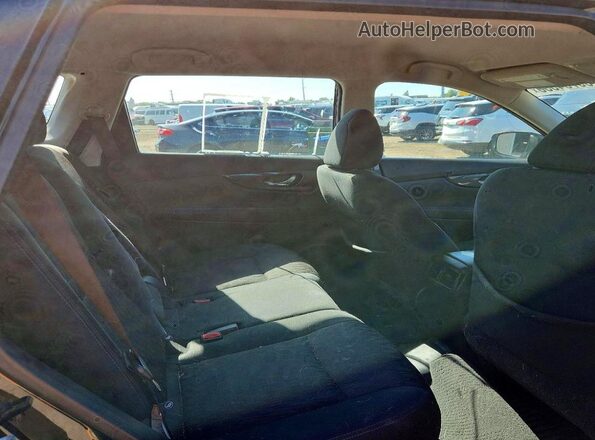 5N1AT2MV2HC813438 2017 NISSAN ROGUE Black Rear interior view
