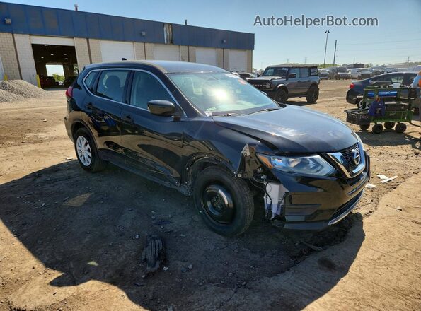 5N1AT2MV2HC813438 2017 NISSAN ROGUE Black Front right