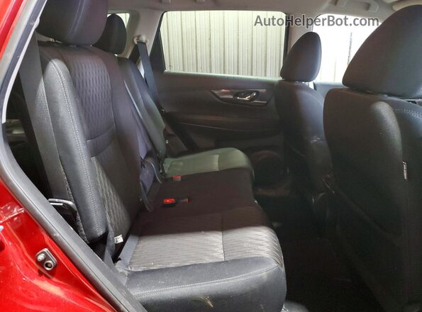 5N1AT2MV2KC702833 2019 NISSAN ROGUE Красный Вид задней части салона