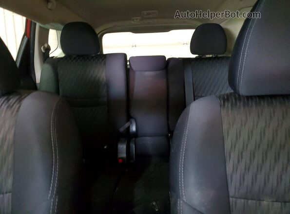 5N1AT2MV2KC702833 2019 NISSAN ROGUE Красный Вид задних сидений