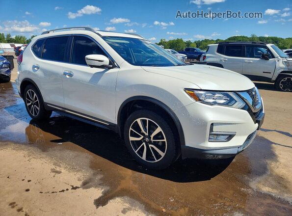 5N1AT2MV2KC815679 2019 NISSAN ROGUE White Delantero derecho