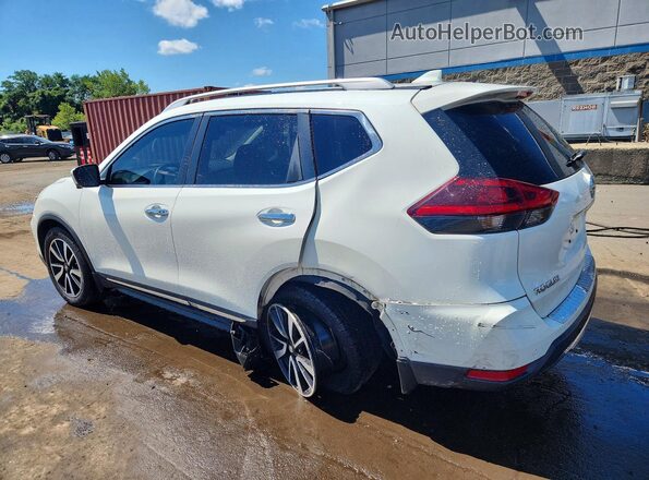 5N1AT2MV2KC815679 2019 NISSAN ROGUE White Trasero izquierdo