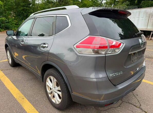 5N1AT2MV3GC898885 2016 NISSAN ROGUE Gray Rear left
