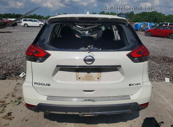 5N1AT2MV3HC775265 2017 NISSAN ROGUE White Rear view