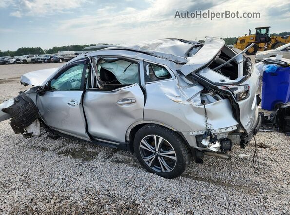 5N1AT2MV3JC775062 2018 NISSAN ROGUE Silver Задня ліва чверть